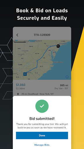 Screenshot of Transfix