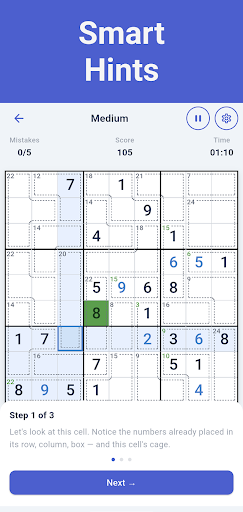 Killer Sudoku - Number Puzzle screenshot