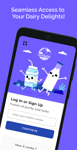 Android application Gomagic A2 Milk screenshort