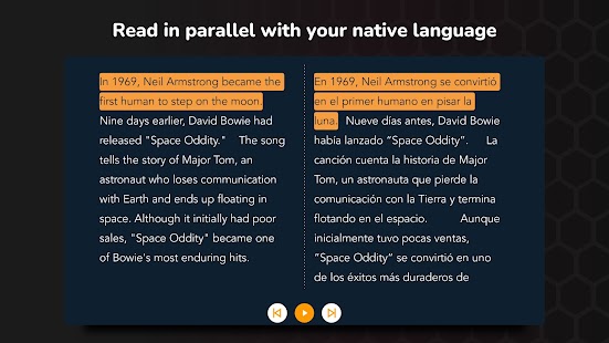 Beelinguapp: Bilingual Stories Screenshot