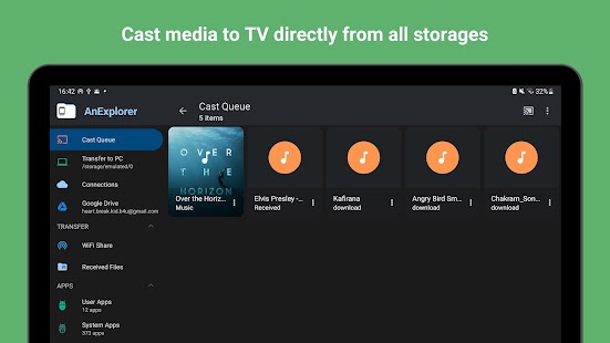 Dateimanager Pro TV Cloud USB Screenshot