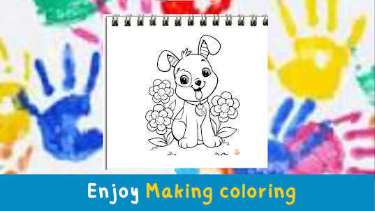 dog coloring