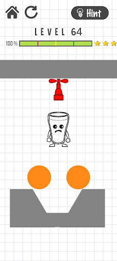 Android application Fill The Juice screenshort
