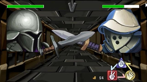 Android application Dungeon Janken Lite screenshort