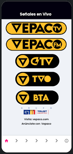 Android application VepacoOficial screenshort