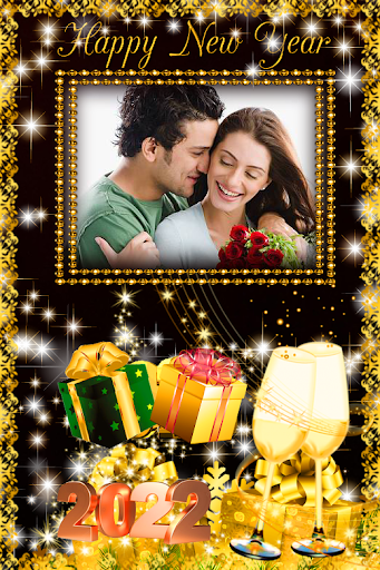 Android application NewYear Frame Greeting2022 screenshort