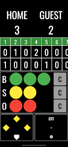 Imágen 4 Baseball Scoreboard android