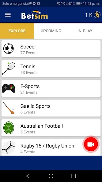 Betsim - You play it, You win 2.6.1 APK + Mod (Remove ads) for Android
