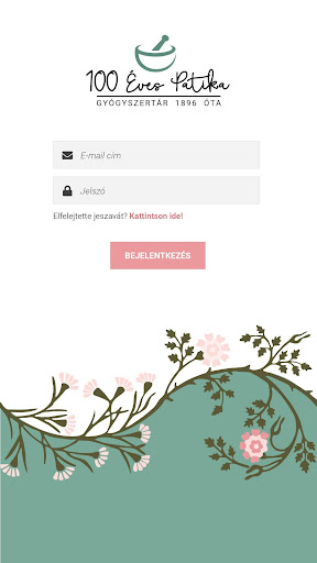 Android application 100 Éves Patika screenshort