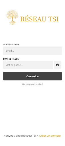 Android application Reseau TSI screenshort