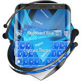 Keyboard Blue Crystals icon