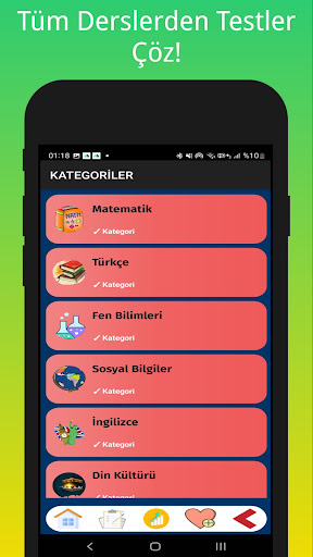 8. Sınıf Test Çöz Tüm Dersler Screen 2