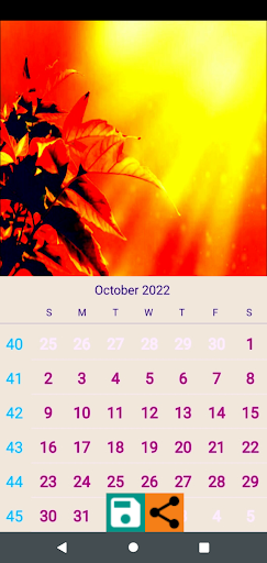 GOOD WISHES CALENDAR APP 2022 Screen 3