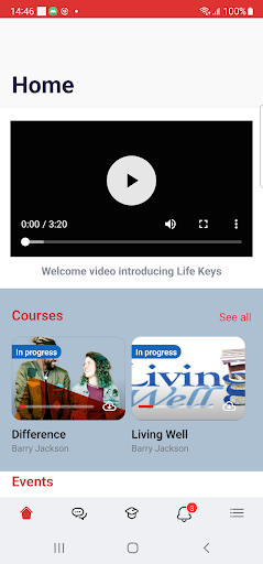 Android application Life Keys Academy screenshort