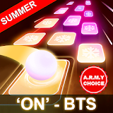 BTS Hop: KPOP IDOL Rush Dancing Tiles Game 2019! icon