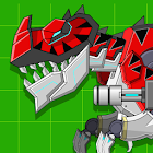 Red T-Rex Robot Dinosaur 2.8