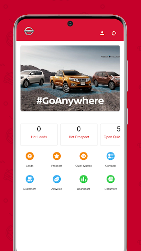 Android application Nissan Online Workspace screenshort