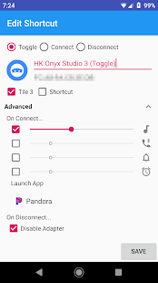 ShortTooth Bluetooth shortcuts