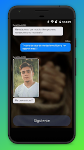Captura 3 Relato - Historias de Chat android