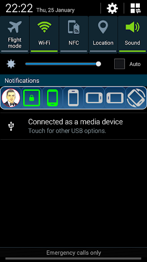 DV Screen Orientation - Rotati