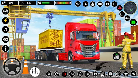 jogo de condução de caminhão