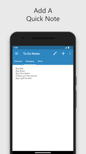 Android application To-Do Notes - Simple Task List screenshort