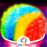 Glowing Rainbow Snow Cone-A DIY Snow Dessert Games icon