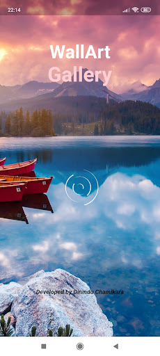 Android application WallArt Gallery screenshort