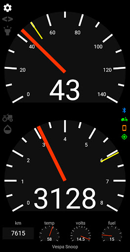 Android application Vespa Snoop screenshort