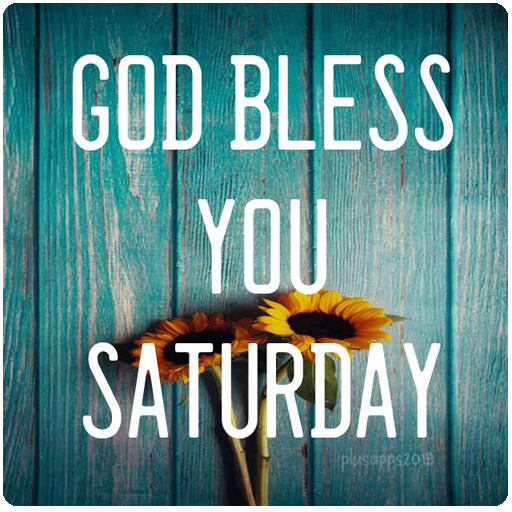 May God Bless your Saturday logo