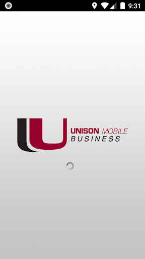 Android application Unison Business screenshort