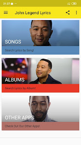 Captura 2 John Legend Lyrics android