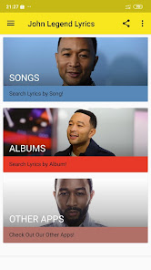 Screenshot 2 John Legend Lyrics android