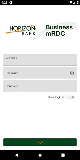 Android application mRDC screenshort