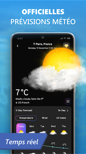 Aperçu de l'application