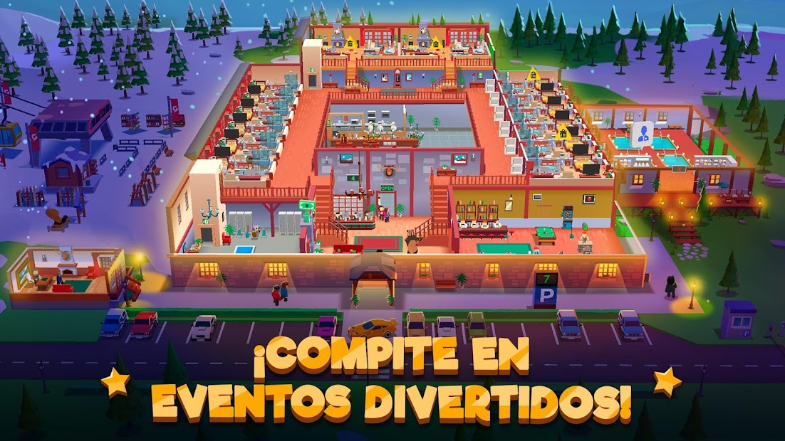 Captura 2 Idle Hotel Empire Tycoon - Juego Simulador Gestión android