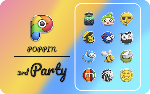 Poppin icon pack 6