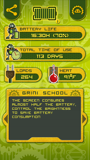 Data & battery control.Grinis Screenshot 3 - AppWisp.com
