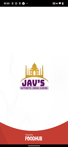 Android application Jav's Authentic Indian Cuisine screenshort