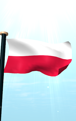 Poland Flag 3D Free Wallpaper