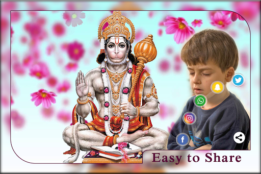 Hanuman Jayanti Photo Frame