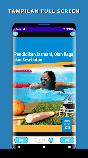 Android application Penjasorkes 12 Kurikulum 2013 screenshort