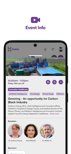 Android application CCHN World Summit 2022 screenshort
