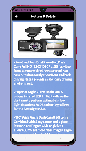 orskey dash cam s800 guide