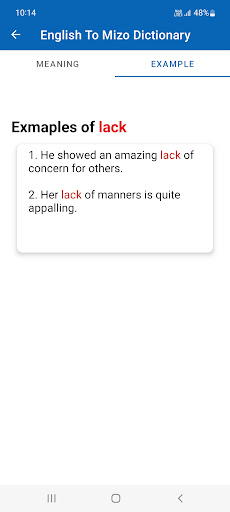 English To Mizo Dictionary