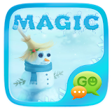 Magic Winter GO SMS icon