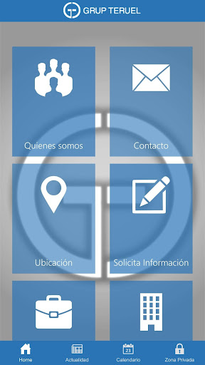 Android application Grup Teruel screenshort