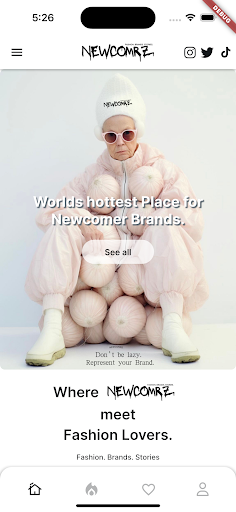 Newcomrz Screenshot 1 - AppWisp.com