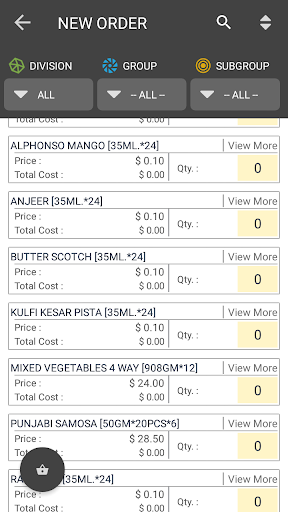 VADILAL QUICK TREAT FnC Screen 3