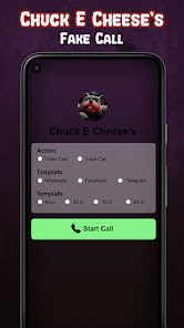 Captura de Pantalla 2 Call from Scary Chuck e Cheese android